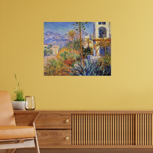 Poster Monet - Villas à Bordighera, (Salon 2)