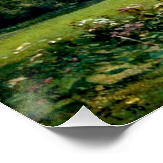 Poster Monet - Vue sur Rouelles Le Havre (Coin)