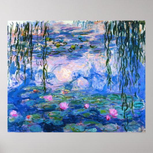 Poster Monet Water Lilies (Devant)
