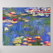 Poster Monet Water Lilies 1916 (Devant)