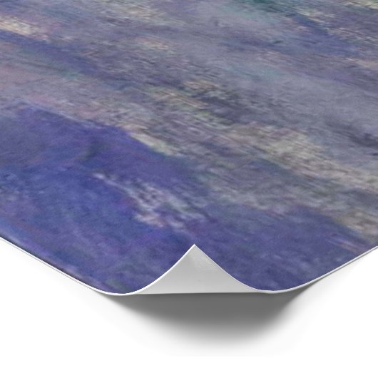 Poster Monet Water Lilies Chef-d'oeuvre Peinture (Coin)