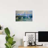 Poster Monet : Waterloo Bridge à Londres par Claude Monet (Bureau à domicile)