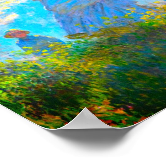 Poster Monet Woman with a Parasol (Coin)