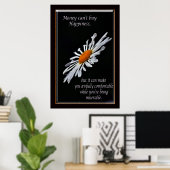 Poster Money can't (Bureau à domicile)