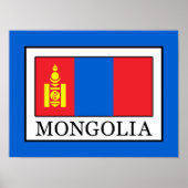 Poster Mongolie (Devant)