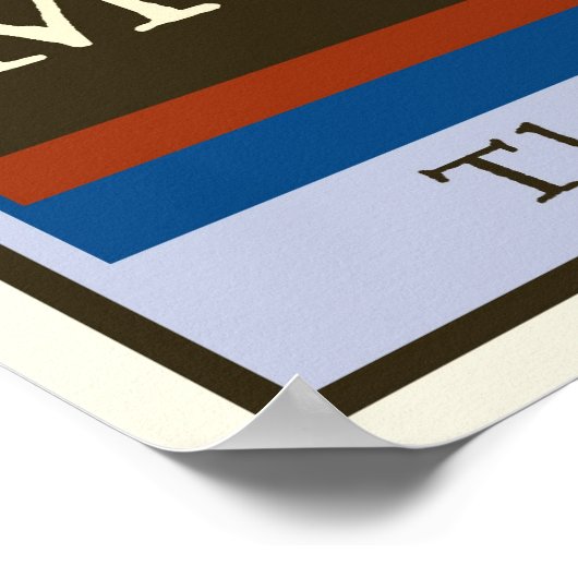 Poster Mongolie (Coin)