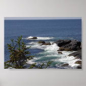 Poster Monhegan Cliff (Devant)