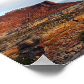 Poster Monitor et Merrimac Mesas, Utah (Coin)