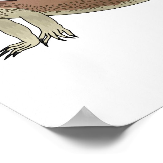 Poster Monitor lizard (Coin)