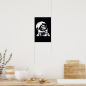 Poster Monkey astronaute (Cuisine)