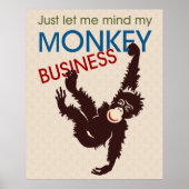 Poster Monkey Business (Devant)