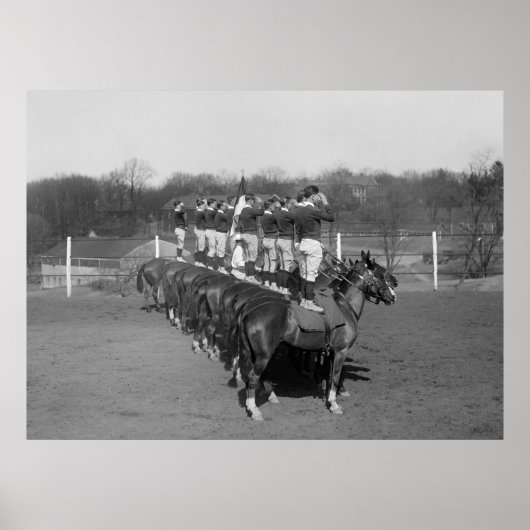 Poster Monkey Drill, années 1920 (Devant)