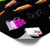 Poster Monkey Island 2 objets (Coin)