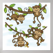 Poster Monkey Shine (Devant)