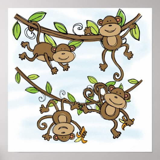 Poster Monkey Shine (Devant)