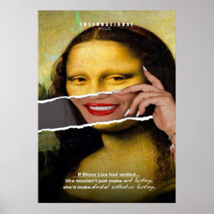 Poster monna lisa, leonard de vinci, art classique, renai