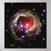 Poster Monocerotis étoile rouge Supergéant V838 (Devant)