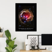 Poster Monocerotis étoile rouge Supergéant V838 (Bureau à domicile)