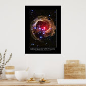 Poster Monocerotis étoile rouge Supergéant V838 (Cuisine)