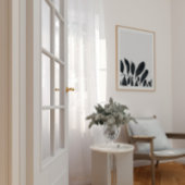 Poster Monochrome japandy scandinave imprimé simple