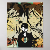 Poster Monogatari - Aberrations (Devant)
