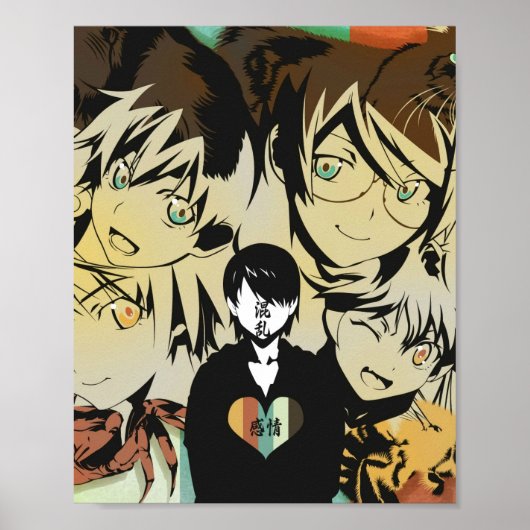 Poster Monogatari - Aberrations (Devant)
