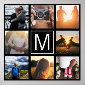 Poster Monogram 8 Frame NGL (Devant)