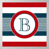 Poster Monogram design (Devant)