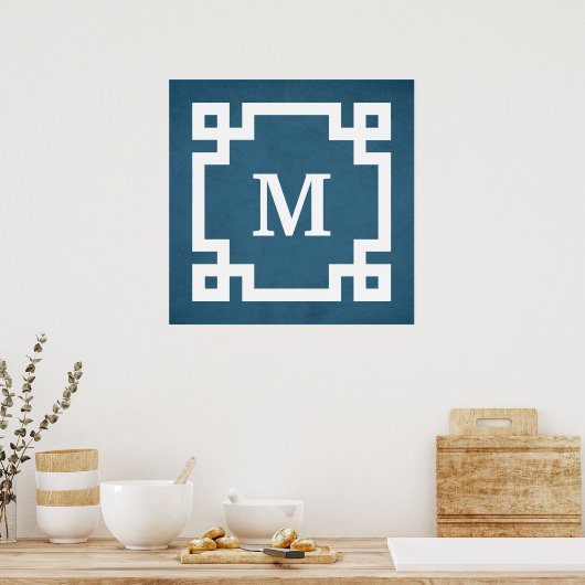 Poster Monogram design (Cuisine)