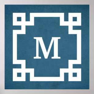 Poster Monogram design