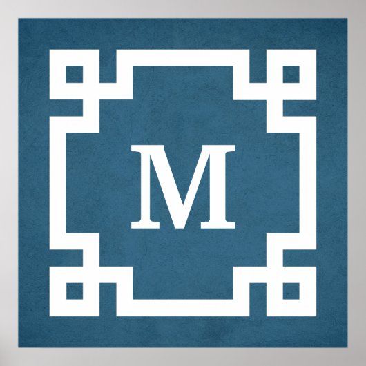 Poster Monogram design (Devant)