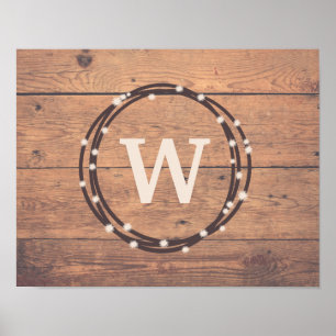 Poster Monogram design