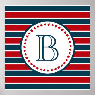 Poster Monogram design