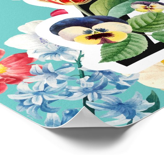 Poster Monogramme (Coin)