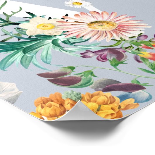 Poster Monogramme (Coin)