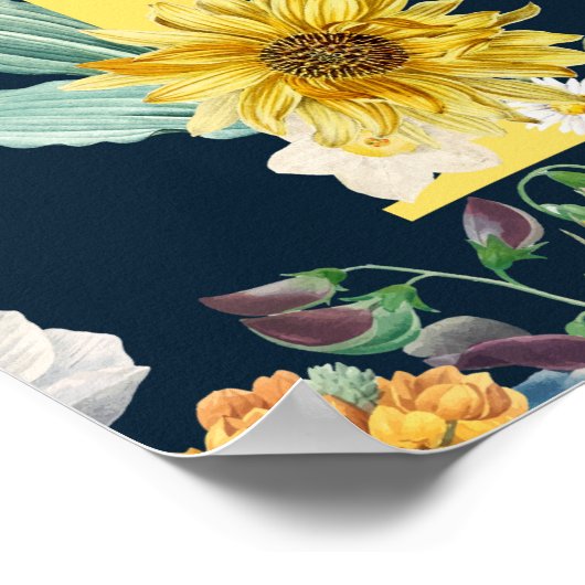 Poster Monogramme (Coin)