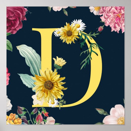 Poster Monogramme (Devant)