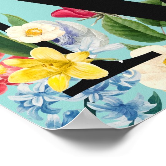 Poster Monogramme (Coin)