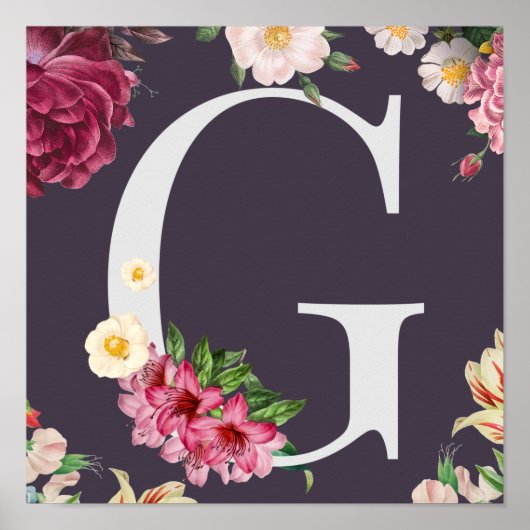 Poster Monogramme (Devant)