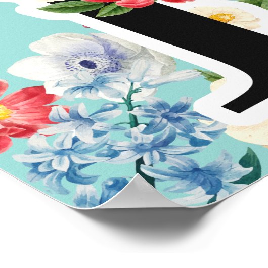 Poster Monogramme (Coin)