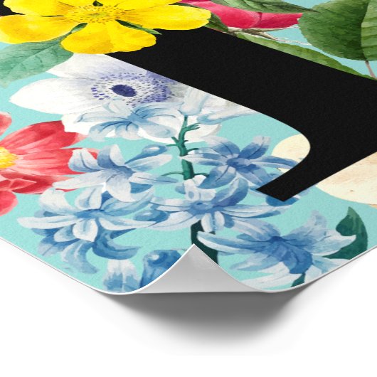 Poster Monogramme (Coin)