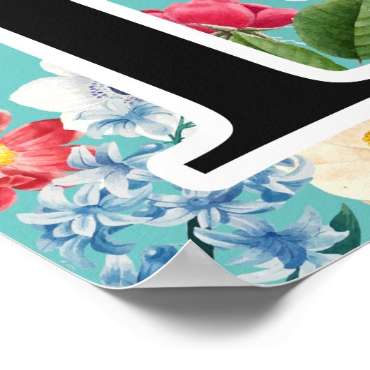 Poster Monogramme (Coin)