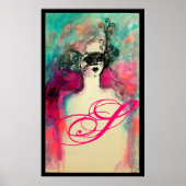 POSTER MONOGRAMME DE CHARME (Devant)