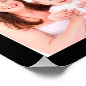 Poster Monogramme de collection de photos de famille pers (Coin)