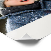 Poster Monographie rustique 6 photo collage nom de famill (Coin)