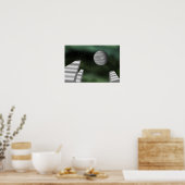 Poster Monolithes et planètes géantes. (Cuisine)