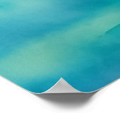 Poster Monopoli d'aquarelle sur la côte des Pouilles d'It (Coin)