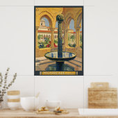 Poster Monreale Palerme (Cuisine)