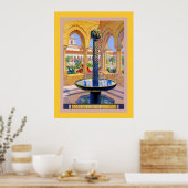 Poster Monreale ~ Palerme ~ Voyage Vintage en Italie (Cuisine)