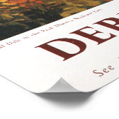 Poster Monsal Dale, train et viaduc British Rail (Coin)